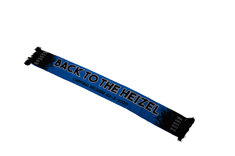 Sjaal Back to the heizel 