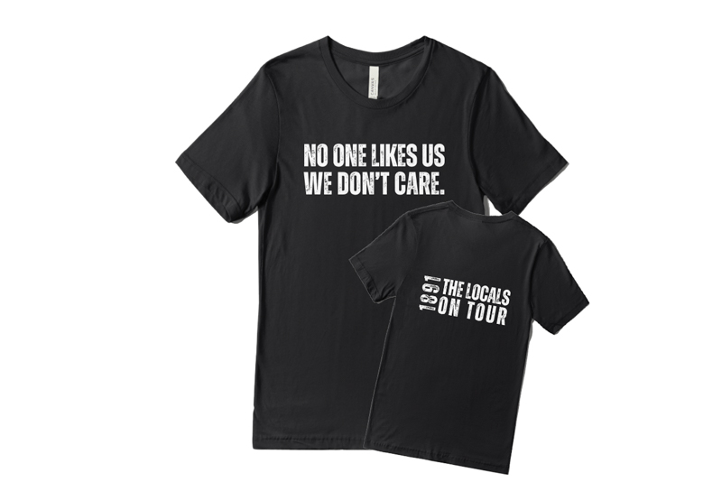 T-shirt No one likes us we don't care