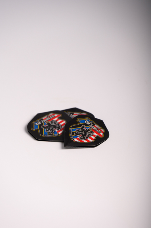 The Locals 78 Darts flights - Zwart
