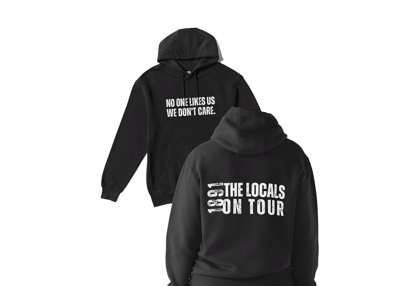 Hoodie No one likes us we don't care
