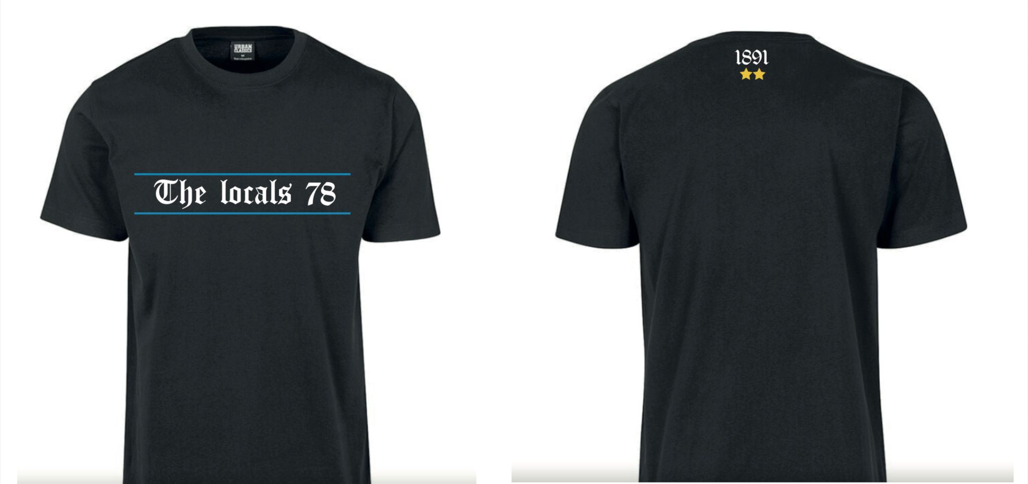 T-shirt zwart